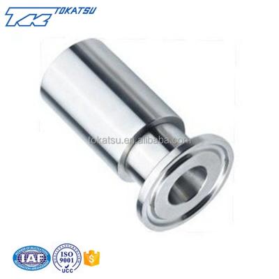 China Hydraulic seal fitting used to connect sanitary female threaded flange clover of pipe stainless steel pipe fitting to tri x for sale