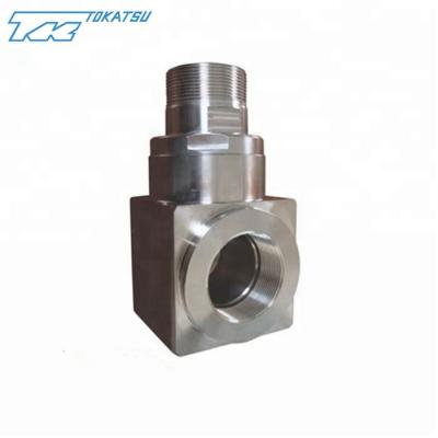 China Connect to Drawings Custom CNC High Pressure Precision CNC Machine and Pipe China Factory Stainless Steel Milling / Turning Parts for sale