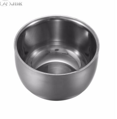 China Shaving JDK Factory Stainless Steel Soap Bowl For Wet Shaving Brushes for sale