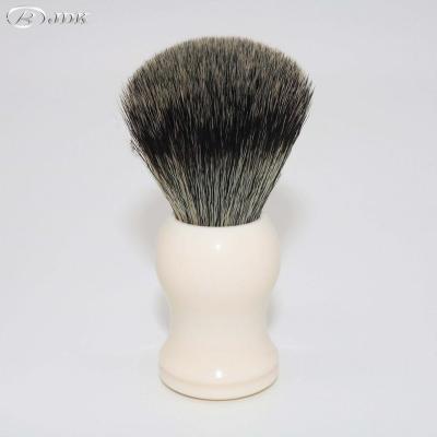 China Classic Faux Handle JDK Faux Badger Synthetic Shaving Brushes Ivory Wet Shaving Ivory Shaving Brushes Manufacturer for sale