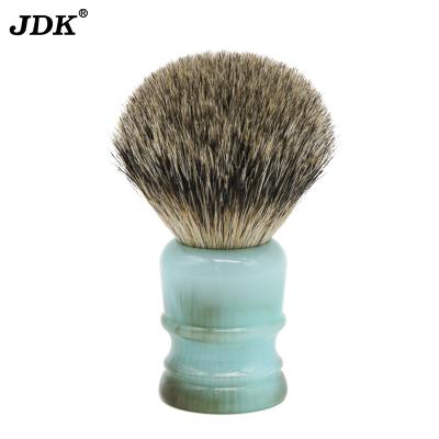 China Shaving Brush Resin Shaving Brush Animal Vegan Badger Hair Free Shaving Brush for sale