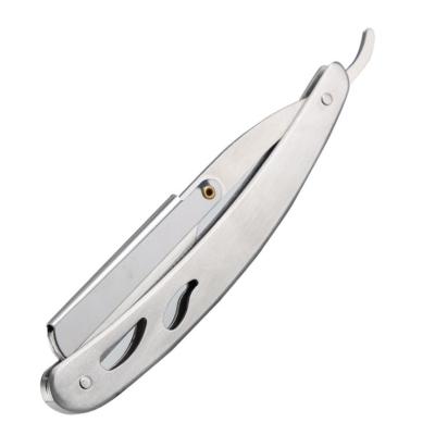 China JDK Stainless Steel Single Razor Blade Straight Folding Razor Barber Razors Shaver Shenzhen for sale