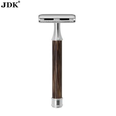 China JDK 2021 New Double Handle Double Handle Bamboo Edge Single Blade Safety Razor Eco-Friendly for sale