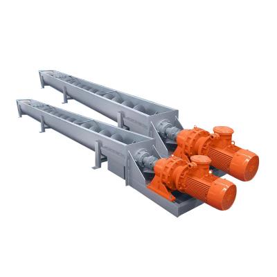 China SUS304 Dewatering Sludge Screw Conveyor For Coal Crushed Lime Sand Transportation for sale