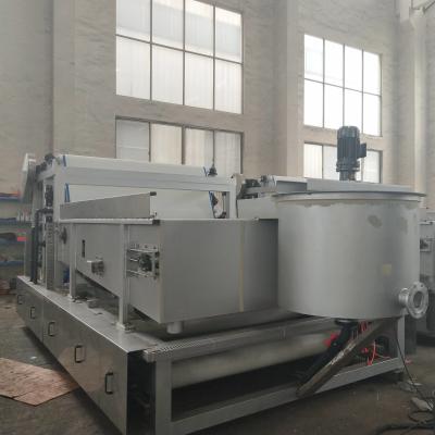 China 30m3/h Gravity Sludge Dewatering Machine Chemical Industry for sale