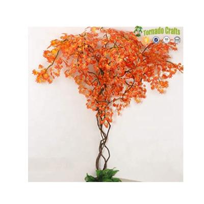 China Zhen Xin Qi Crafts High Quality Small Eco-Friendly Artificial Maple Tree Home Decor For Wedding Party Backdrop Wall for sale