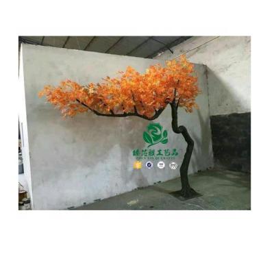 China Eco-friendly Zhen Xin Qi Crafts 7Shaped High Quality Artificial Maple Autumn Tree For Decoration for sale