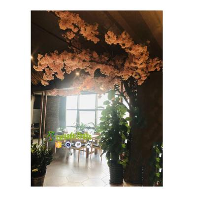 China Eco-friendly Japanese Indoor Plastic Cherry Blossom Tree Artificial with Plant Silk Tree for Decoration for sale