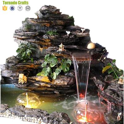 China Garden decoration water feature special supply indoor waterfalls for houses artificial large-scale landscape waterfalls waterscape waterfalls for home for sale