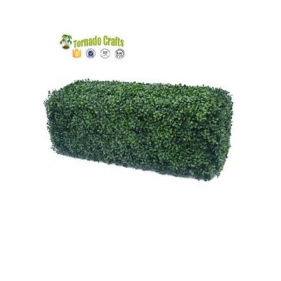 China High Quality Eco-Friendly Boxwood Topiary Green Hedge Artificial Grass Wall Panel For Home Decor for sale