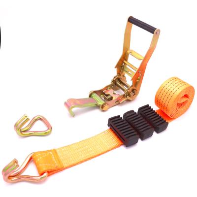 China Polyester Car Truck Binding Cargo Lashing Tie Down Strap for sale