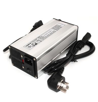 China Electric Car 12V20ACharger Output Voltage13.8V Black Aluminum Case 12V Lead Acid Battery Smart Charger for sale