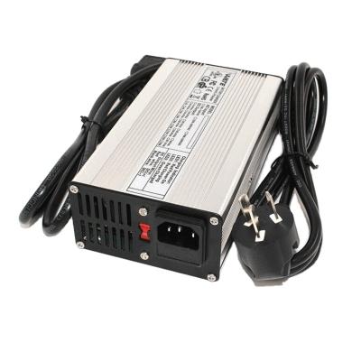 China Electric bike 24V20A 24Vlead-acid output voltage27.6V silver aluminum case battery charger for sale