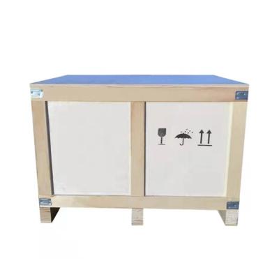 China Recycled materials factory wholesale wooden storage box anti-drop and wear-resistant wooden storage cage for sale