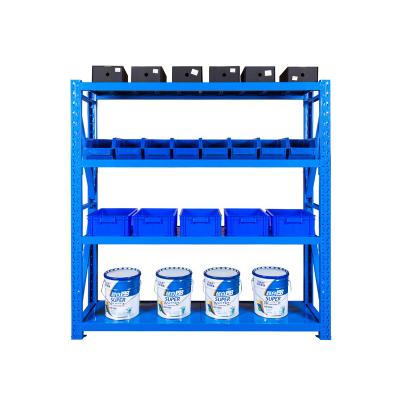 China Durable Corrosion Protection Factory Storage Industrial Steel Furniture Warehouse Shelves Rack for sale