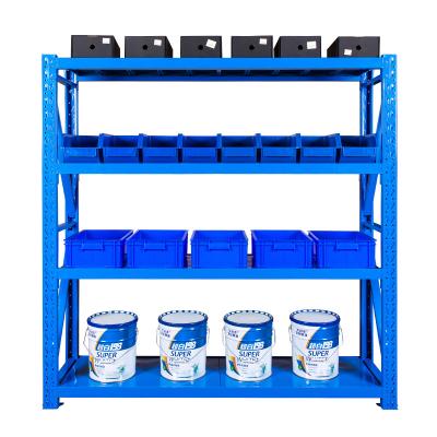 China Size Can Be Customized Specification Customization Good Quality Warehouse Industrial Storage Platform Mezzanine Floor Steel Shelving for sale