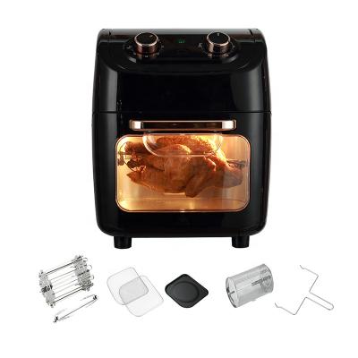 China Easy Operate 12L Digital Electric Air Fryer Oven with 10Cooking Presets Multifunctional Rotisserie Dehydrator Oilless Cooker Air Fryer Toaster for sale