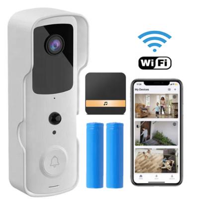 China Built-in Camera WiFi Video Doorbell V30 Home Visual Smart Wireless Doorbell With Camera Wireless Ring Doorbell Intercom for sale