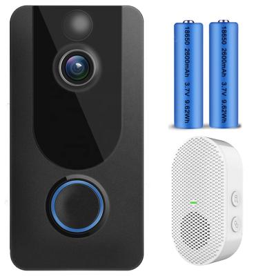 China Audio Security Radio WiFi Smart Doorbell IR Night Vision Intercom Ring Wi-Fi Video Doorbell Two Way Remote Control Video Home Video Camera/Telephone for sale