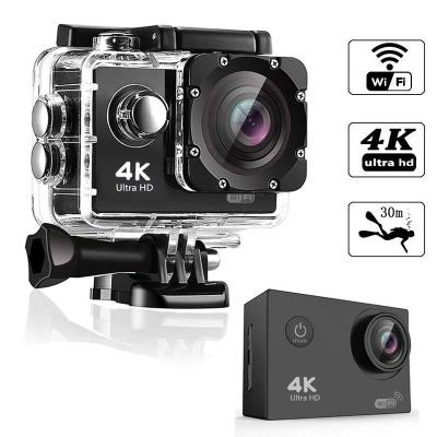 China Factory Price Action Camera Sports Camera 4K WiFi Visual Waterproof Underwater Manual Sports Camera Email CD Production/Animation (MPEG-1 Video Capture) for sale