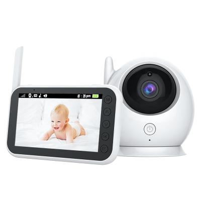 China 4.3 Inch 480p Hd LCD Color Screen Smart Wifi Music Player Audio Home Security Baby Monitor With Camera for sale