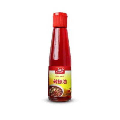 China Cooking Condiments Manufacturer Hot Chili Oil Pure Spicy Chilli Pepper Oil for sale