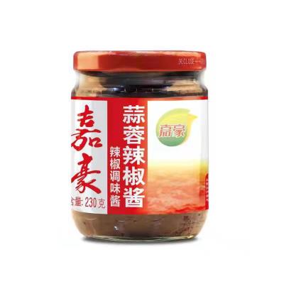 China Cooking Dish Chinese Seasoning Red Chili Garlic Paste Paste For Baking for sale