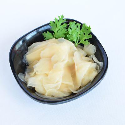 China Nutritious Bulk Wholesale White Ginger 1 Kg Ginger Pickled Sushi Sushi White Ginger for sale