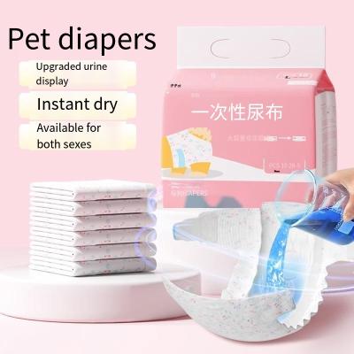 China Quick Female Dog Diaper Dog Absorption Water Physiological Pants Pampers Aunt Special Male Towel Dog Teddy Anti-Mating Hygienic Women for sale