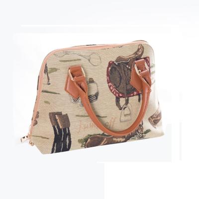 China Vintage Horse Luggage Bag For Travel Boots Vintage Leather Handbag High Quality Carry Bags For Traveling for sale