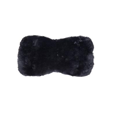 China Lambskin Mat Baby Black Baby Stroller Gloves Antibacterial Sheepskin Gloves for sale