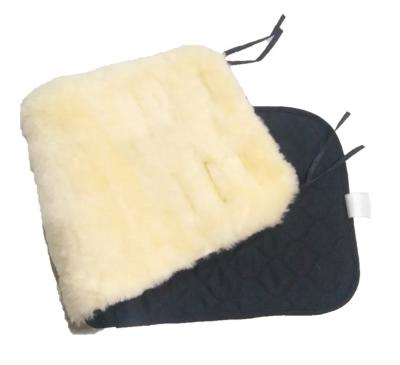 China Breathable High Quality Natural Sheepskin Baby Stroller Lining for sale