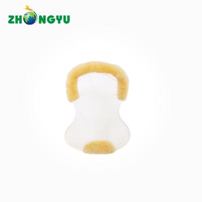 China Half Support Durable Anti-Slip Gel Pad With Sheepskin for sale