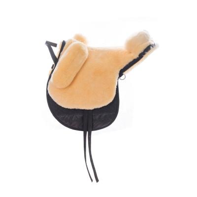 China New Arrival Sheepskin Dressage Saddle Sheepskin Durable Custom Spanish Wool Horse Bareback Pad for sale