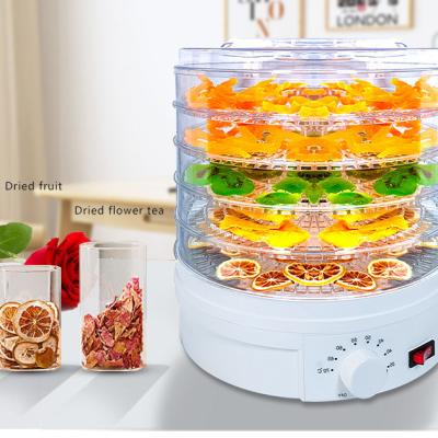 China Household New Style Mini Adjustable Thermostat Bpa Free Portable Electric Berry Food Dehydrator Machine for sale