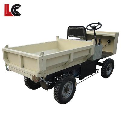 China 1000W Cargo Brick Loading Mini Electric Tricycle Dumper With CE for sale