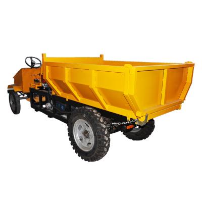 China Self-unloading 4-Wheels Truck Application In Garden Used 1500*1000*300mm for sale