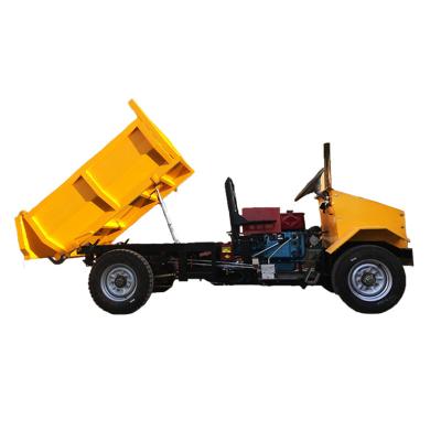 China Heavy Load Mini Dump Truck For Sale 4 Wheel Mini Dumper Wide Application Diesel < 4L for sale