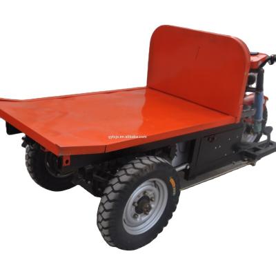 China Unburned Cargo Brick Transport Car Tricycle Block Three Wheels Tricycle And Green Electric Brick Tricycle for sale