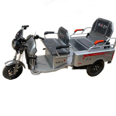 China High Grade Electric Passenger / Cargo Mini Tricycle Three Wheel Cargo Cart for sale