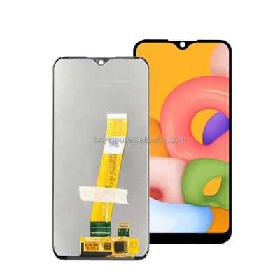 China Original A01 A01 A015 Mobile Phone Parts Pantallas LCD Touch Screen Replacement Display Digitizer For Samsung For Galaxy for sale