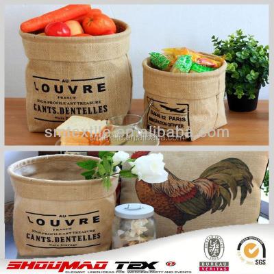 China Eco-Friendly useful mini 50 kg fancy jute gunny bags for sale