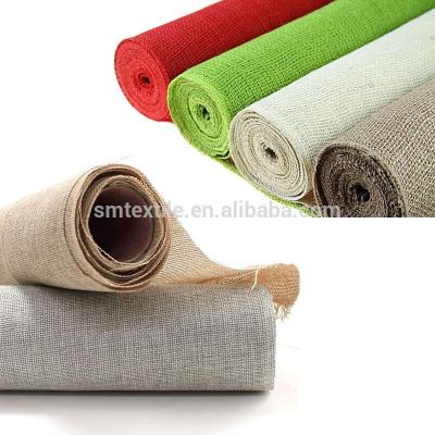 China Sustainable Cheap 100% Jute Fabric Wholesale Burlap Rolls for sale