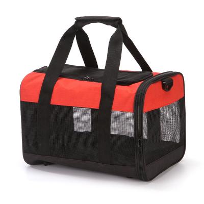 China Sustainable Expandable Airline Approved Cat Carrier Dog Bag Soft-Sided Portable Pet Travel Carrier 15