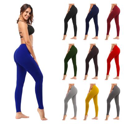 China Breathable Explosive Candy Color Low Slim Fit Sports Low Yoga Pants for sale