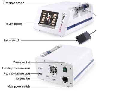 China Personal Health Medical Equipment ESWT Shockwave Therapy Physiotherapy Machine for sale