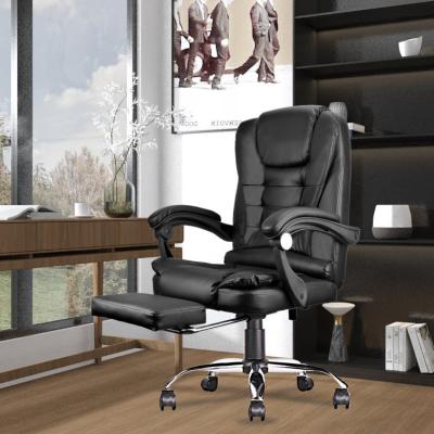 China Adjustable (height) frame heavy weight executive high end office chair revolving guest manager office chair for sale