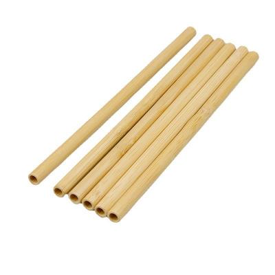 China Eco-Friendly Bamboo straws disposable and biodegradable eco-friendly nature bamboo straws for sale