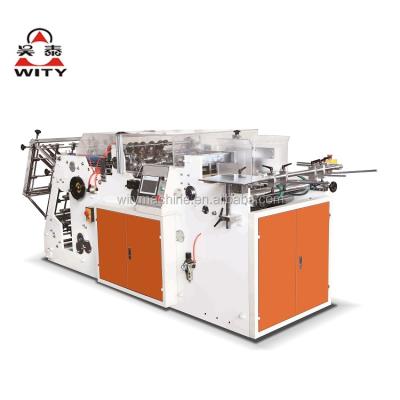 China food & Automatic Beverage Factory Carton Box Erecting Machine Hamburger Box Making Machine Take Out Food Box Making Machine for sale