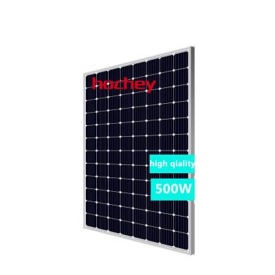 China Hochey System Solar Plates 500w 540w 550w 600w Solar PV Panel Factory Price for sale